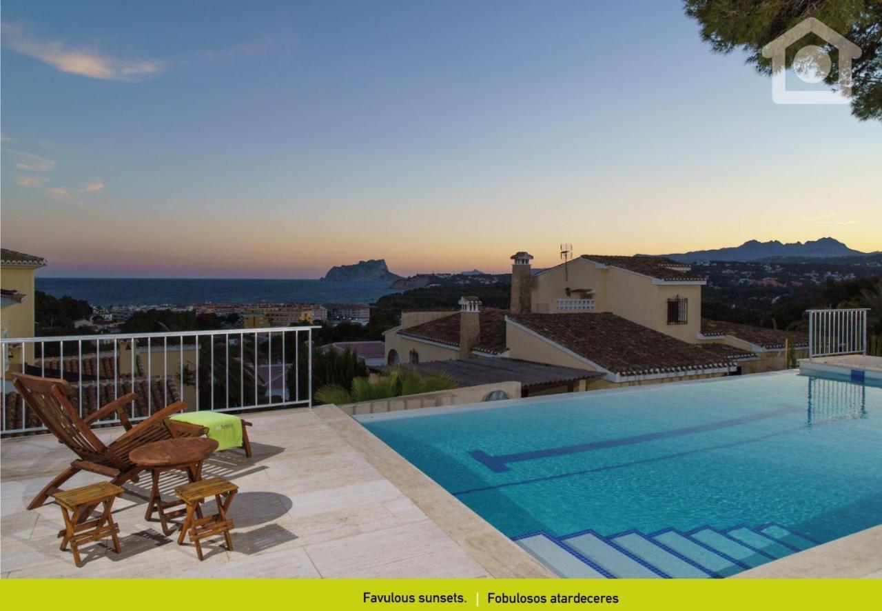 Solhabitat Sunny Hill Villa Moraira Eksteriør bilde